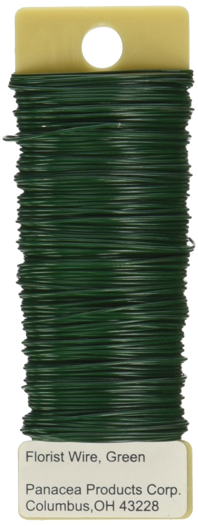 Panacea Paddle Wire 22 Gauge 4oz, Green - Image 1